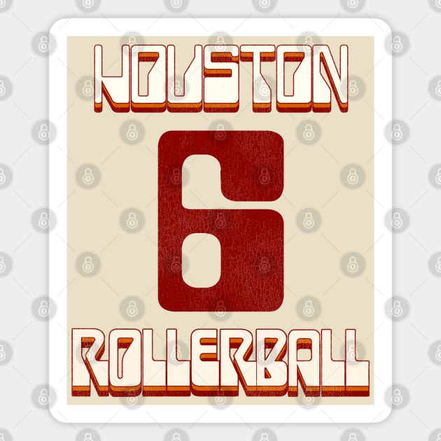 Houston Rollerball Magnet by darklordpug